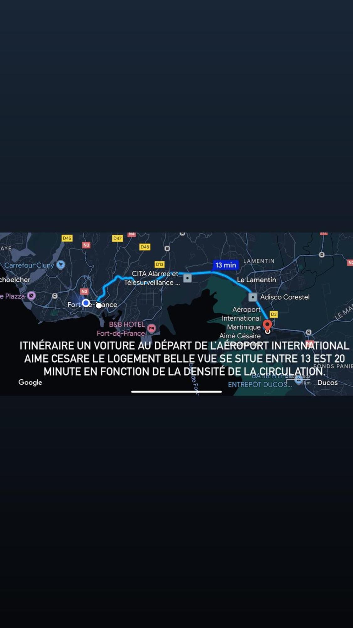 Apartmán Belle Vue Fort-de-France Exteriér fotografie